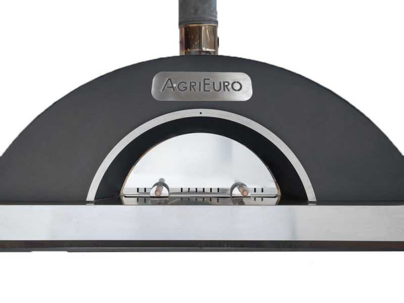 Forno a legna Professionale INOX F00100 - 10 pizze