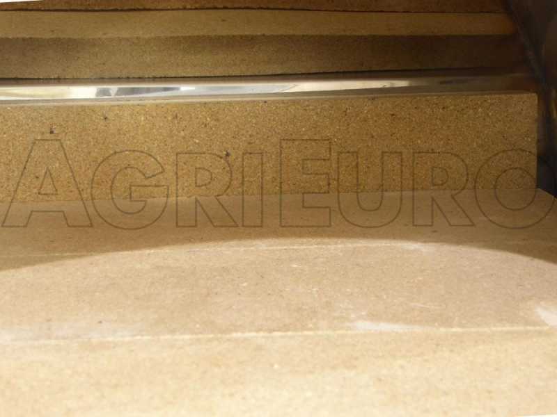 Forno a legna Professionale INOX F00100 - 10 pizze