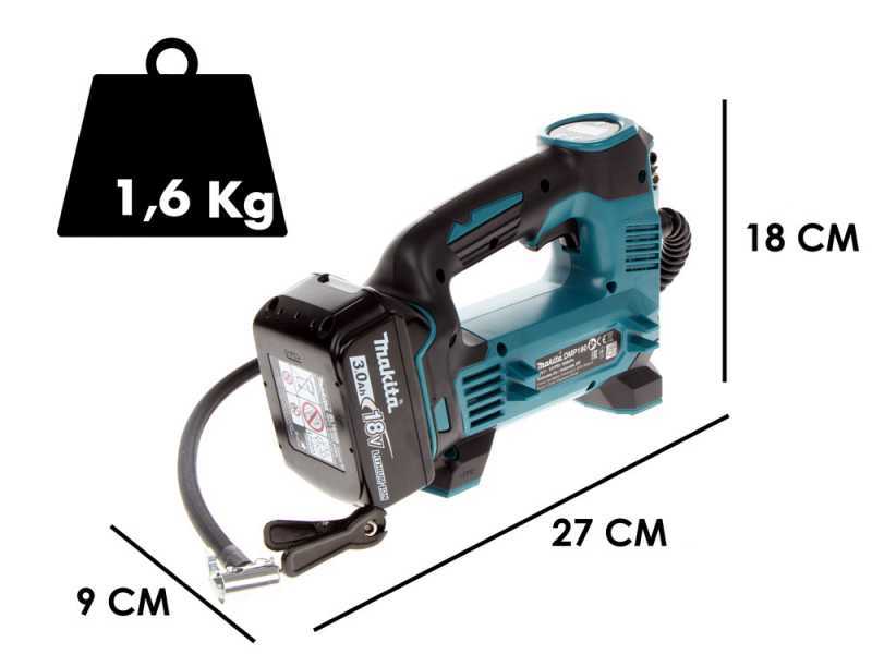 Makita DMP180Z - Compressore elettrico - SENZA BATTERIA E CARICABATTERIE