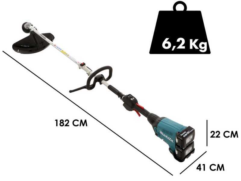 Makita DUX60 - Decespugliatore a batteria - 18V - 2x 5Ah