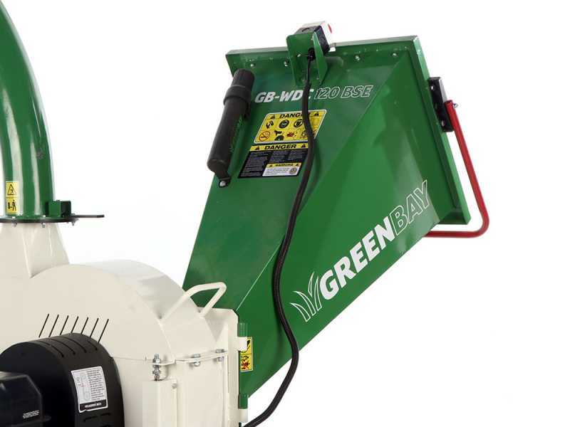 GreenBay GB-WDC 120 BSE - Biocippatore a scoppio professionale - Motore B&amp;S XR 13.5