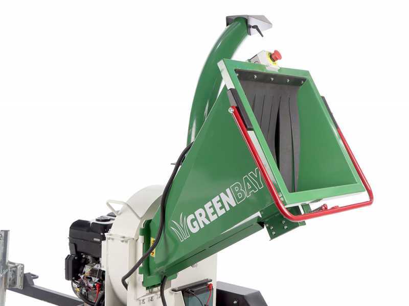 GreenBay GB-WDC 120 BSE - Biocippatore a scoppio professionale - Motore B&amp;S XR 13.5