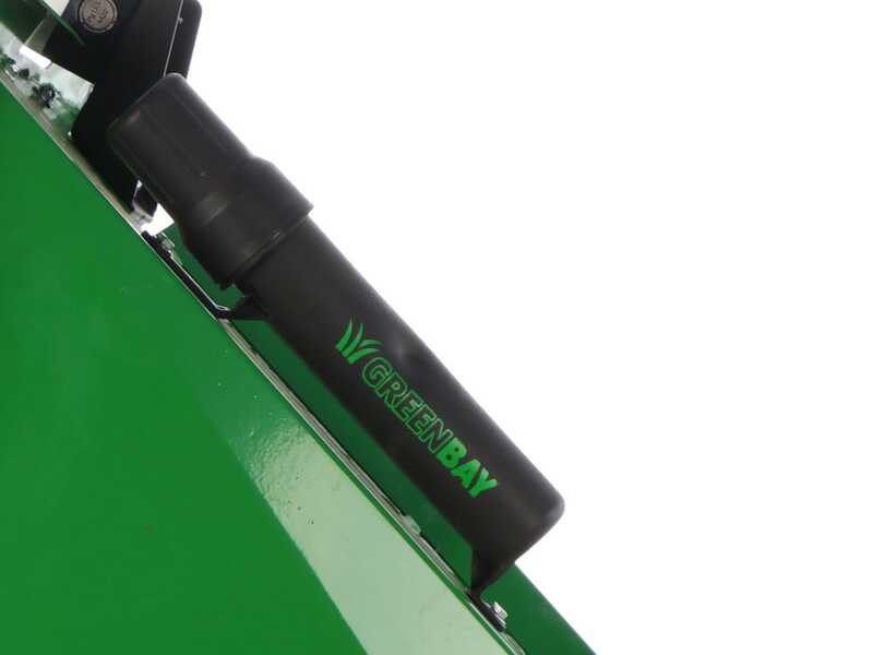 GreenBay GB-WDC 120 LE - Biocippatore a scoppio professionale motore Loncin G420FD da 15 HP