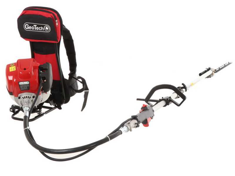 GeoTech GT-4 36 BP - Decespugliatore a scoppio multifunzione a zaino a benzina 4 tempi