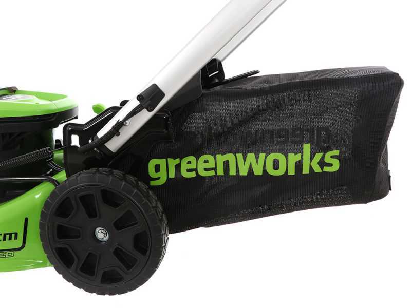 Greenworks GD60LM46SP - Tagliaerba semovente a batteria - 60V/4Ah - Taglio 46 cm