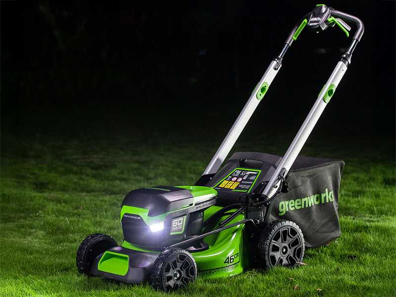 LAMA 46cm ALTA ASPIRAZIONE GREENWORKS TOSAERBA GD40LM46SP e CRAMER 82LM46 S LAMA 46cm ALTA ASPIRAZIONE GREENWORKS TOSAERBA GD40LM46SP e CRAMER 82LM46 S