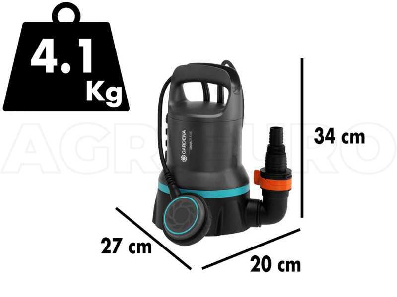 Gardena 9000 - Pompa sommersa per acque chiare