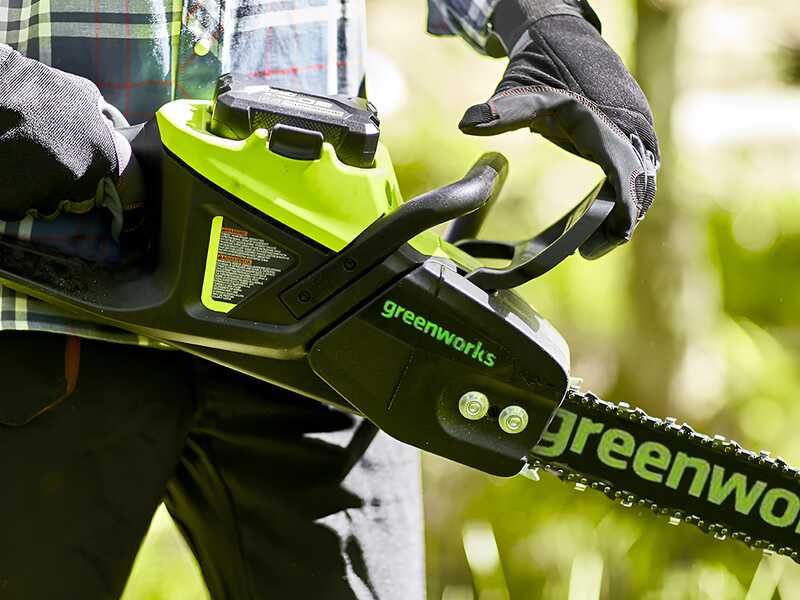 GreenWorks GD60CS40 - Elettrosega a batteria - 60V - Lama da 40cm - SENZA BATTERIE E CARICABATTERIE