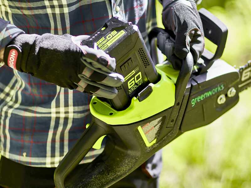 GreenWorks GD60CS40 - Elettrosega a batteria - 60V - Lama da 40cm - SENZA BATTERIE E CARICABATTERIE