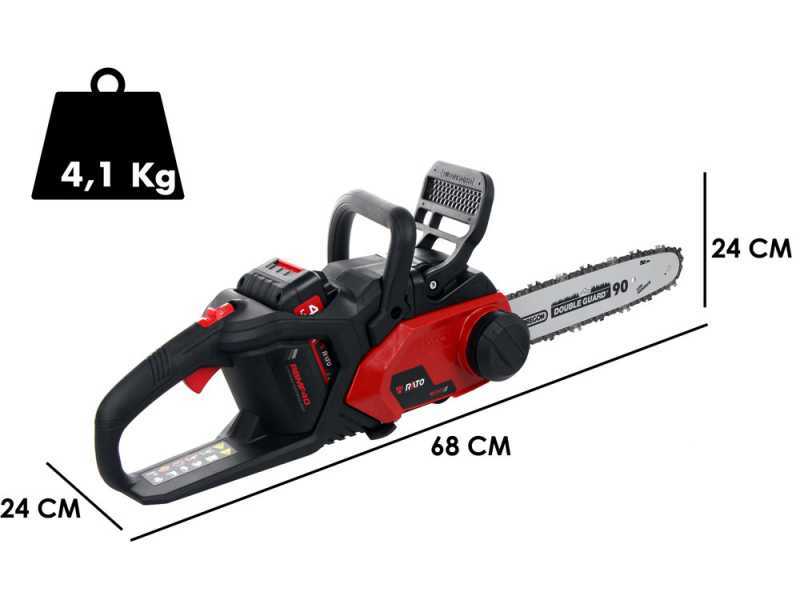 Rato RBMF40 - Motosega a batteria - 40V - SENZA BATTERIE E CARICABATTERIE