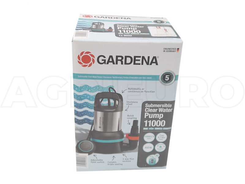 Gardena 11000 - Pompa sommersa per acque chiare