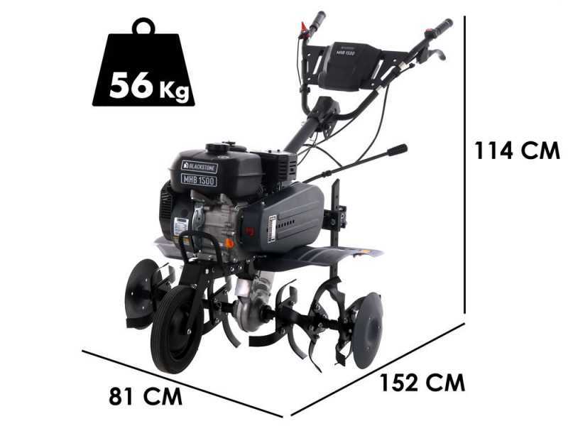 BlackStone MHB 1500 - Motozappa a scoppio a benzina da 212cc - 7 HP