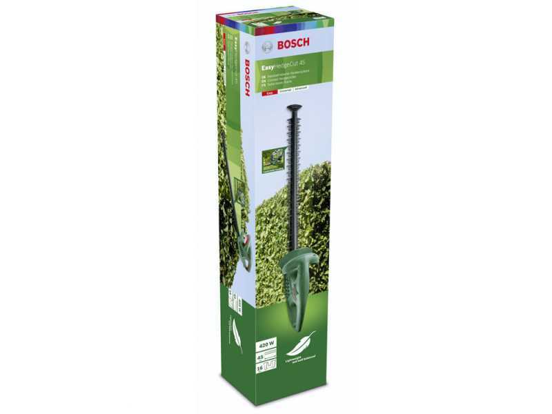 Bosch Easy HedgeCut 45 - Tagliasiepi elettrico con lama da 45 cm - 420W