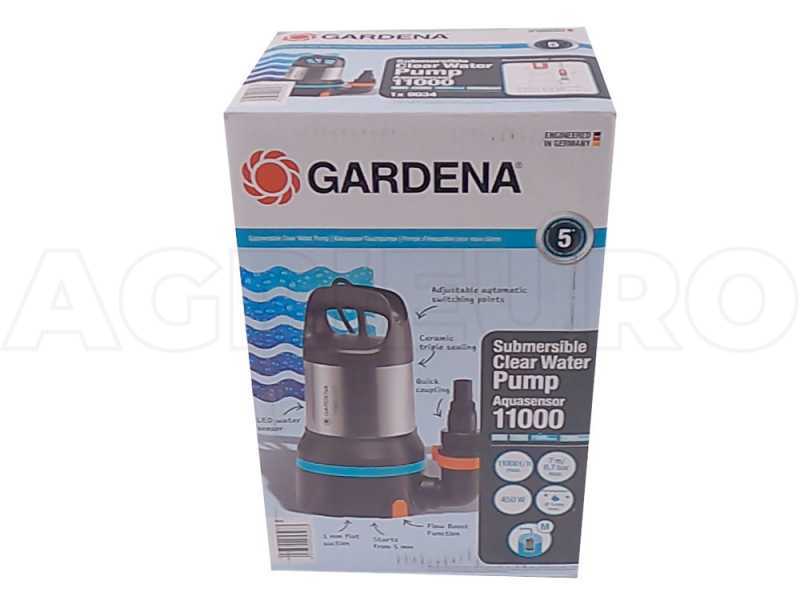 Gardena 11000 Aquasensor - Pompa sommersa per acque chiare