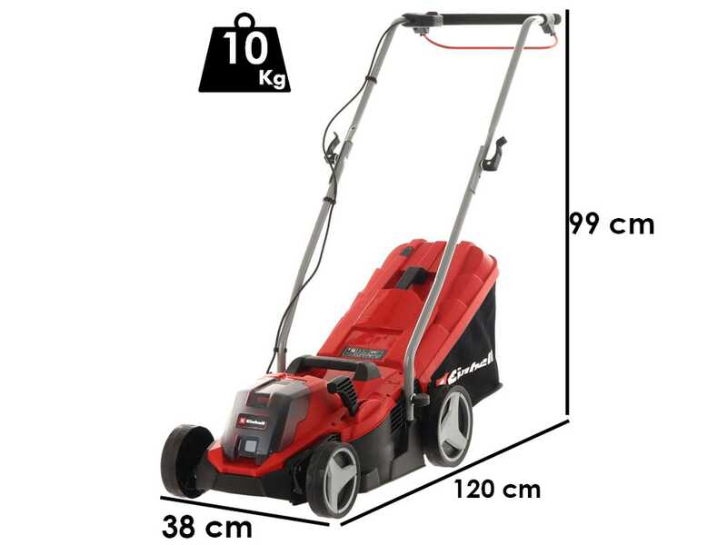 Einhell GE-CM 18/33 Li - Tagliaerba a batteria - 18V/4ah - Taglio 33 cm