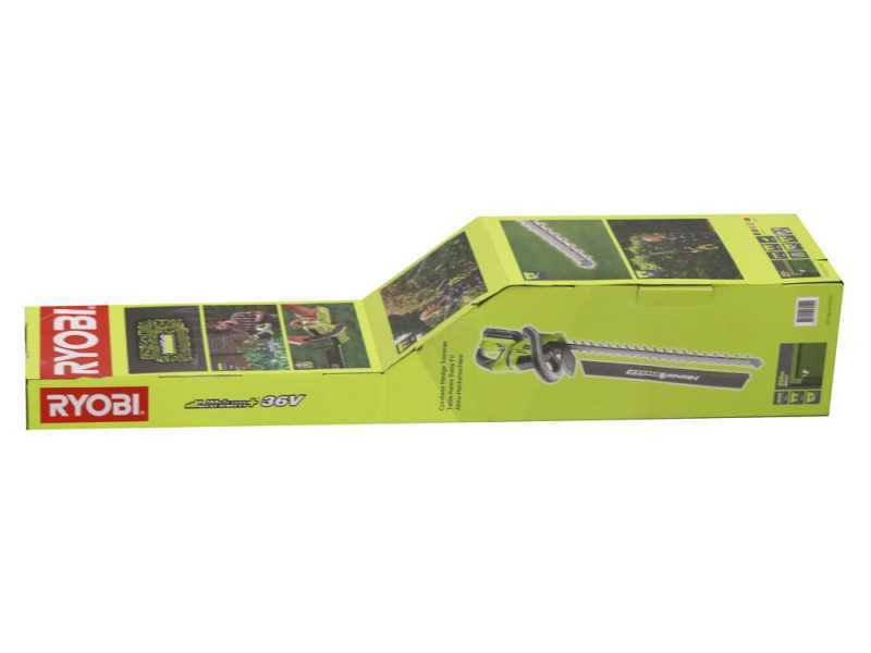 Ryobi RHT36B61R - Tagliasiepi a batteria MAX POWER 36V/2Ah - Lama da 60 cm