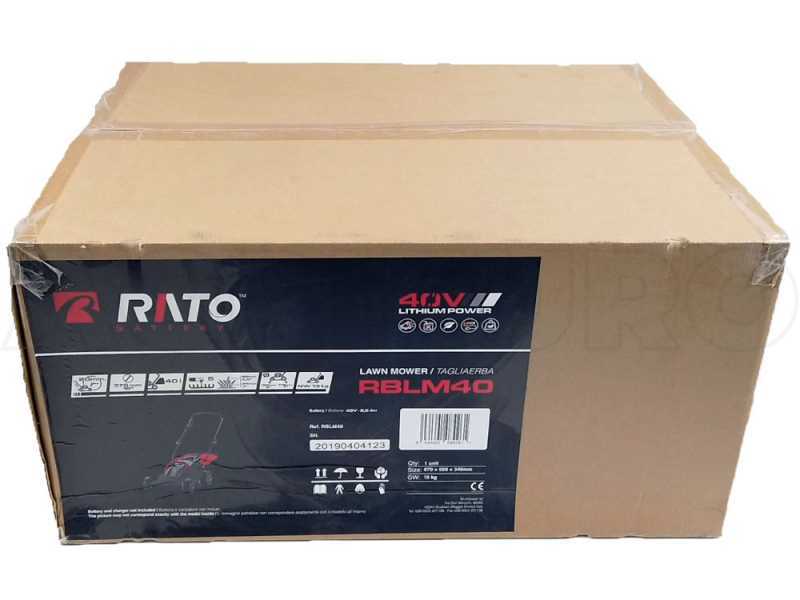 Rato RBLM40 - Tagliaerba a batteria 40V - SENZA BATTERIA E CARICABATTERIA