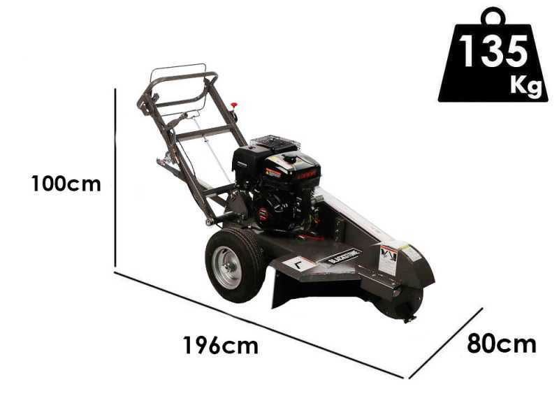 BlackStone SG 420 L ES PRO - Fresaceppi - Motore Loncin da 420cc - Ruota di taglio con 8 frese in carburo di tungsteno