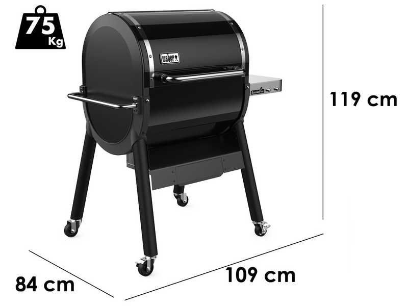 Weber Smoke Fire EX4 GBS - Barbecue a pellet