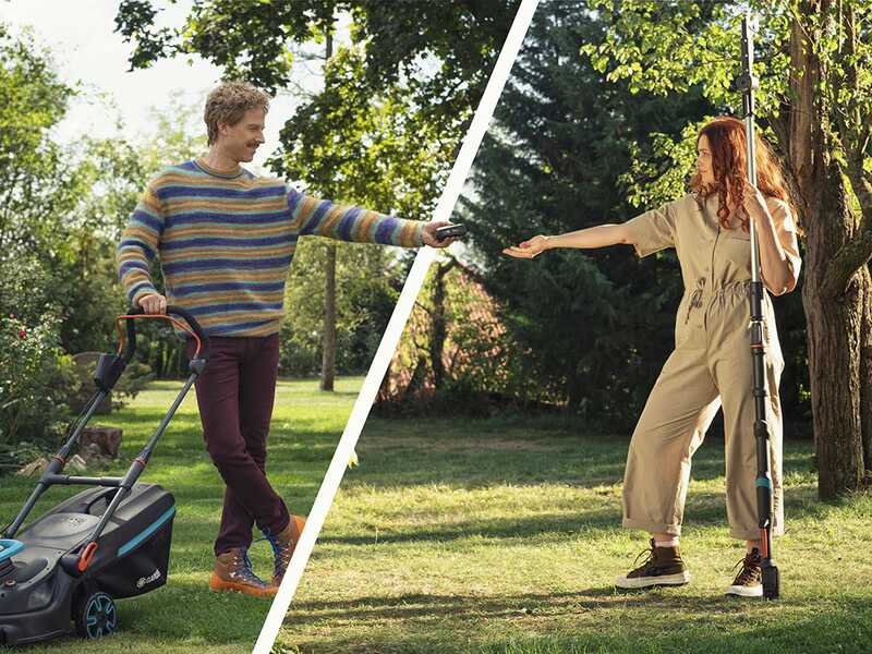 Gardena ComfortCut 23/18 - Tagliabordi a batteria - SENZA BATTERIE E CARICABATTERIE