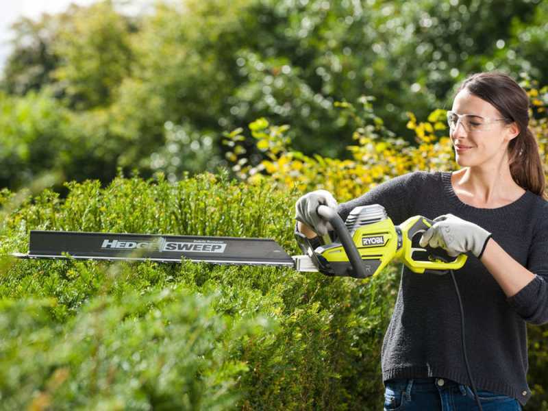 Ryobi RHT8165RL - Tagliasiepi elettrico con lama da 65 cm - 800W
