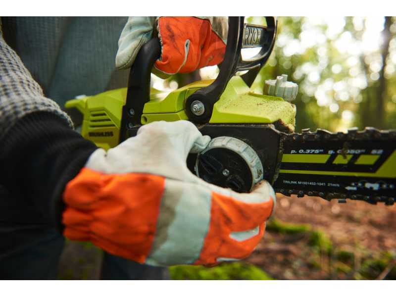 Ryobi BRUSHLESS RY36CSX35A-0 - Elettrosega Max Power 36V - Lama da 35cm - SENZA BATTERIA E CARICABATTERIA