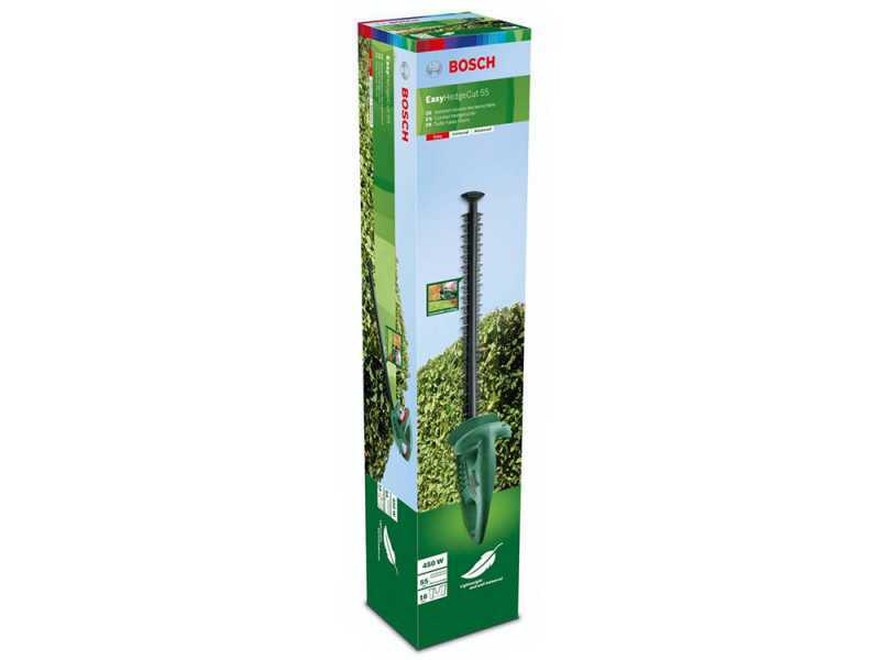 Bosch Easy HedgeCut 55 - Tagliasiepi elettrico con lama da 55 cm - 450W