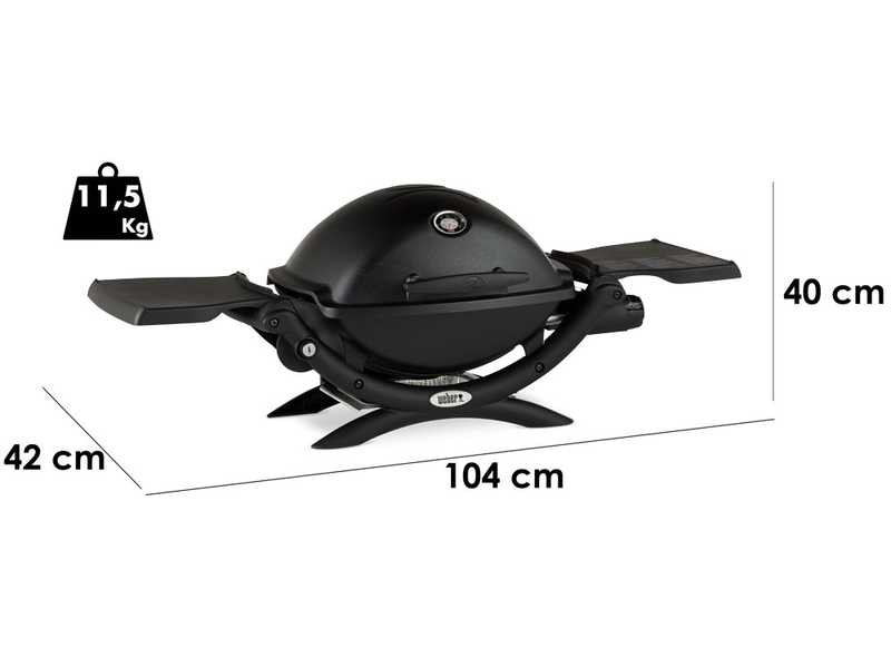 Weber Q1200 - Barbecue a gas portatile