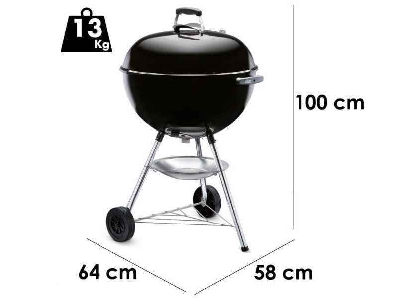 Weber Bar-B-Kettle - Barbecue a carbone - Diametro griglia 57cm