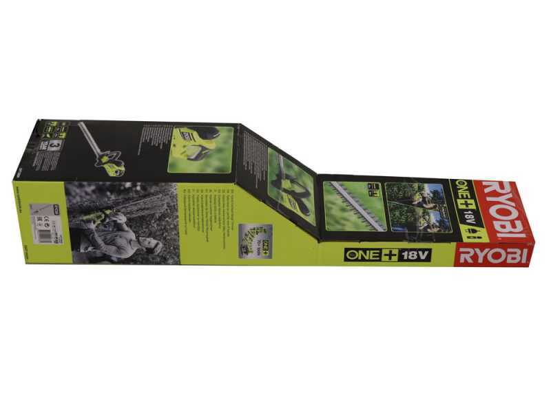 Ryobi HYBRID OHT1850H 18V - Tagliasiepi elettrico e a batteria con lama di taglio da 50 cm - SENZA BATTERIE E CARICABATTERIE