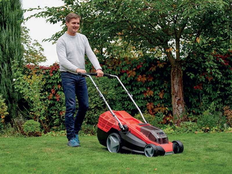 Lama Di Ricambio Per Tosaerba Einhell GE-CM 33 Li - Lunghezza 33 Cm, Colore Nero - Foto 4