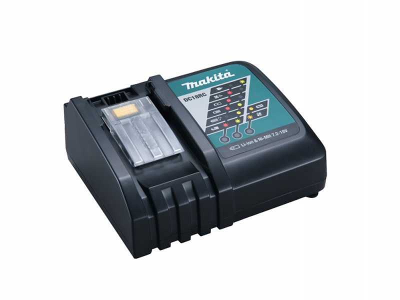 Caricabatterie rapido Makita DC18RC per batterie 18V