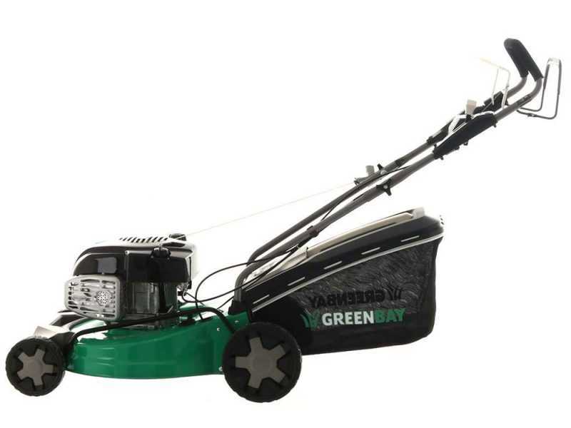 GreenBay GB-LM 51 BS - Rasaerba a scoppio trazionato - 4 in 1 - Motore B&amp;S 750EX - Taglio 51cm