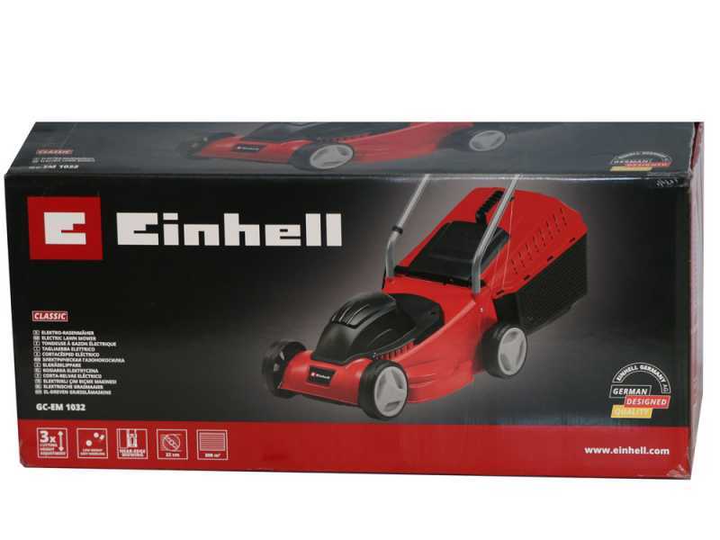 Einhell GC-EM 1032 - Tagliaerba elettrico - 1000 W - Taglio 32 cm