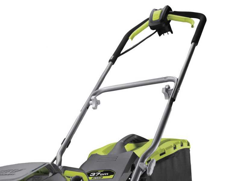 Ryobi Hybrid RY18LMH37A-225 - Tagliaerba a batteria - 2x36V/2.5Ah - Taglio 37 cm