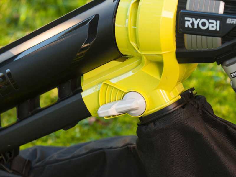 Ryobi OBV18 - Soffiatore aspiratore trituratore a batteria 18V 4Ah