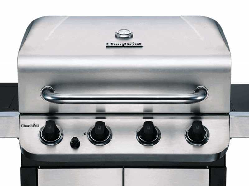 Char broil convective clearance