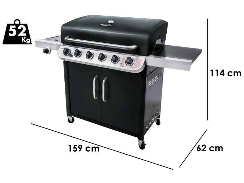 Char-Broil Convective 640B XL - Barbecue a gas