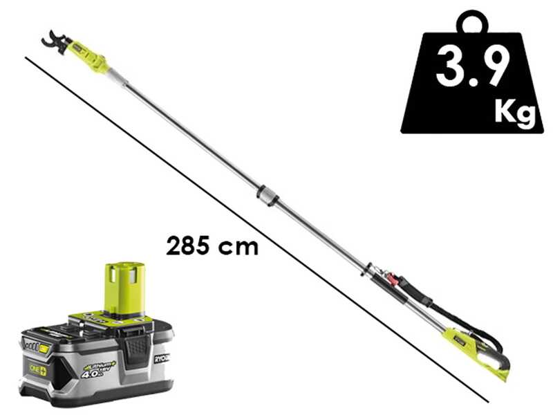 Ryobi RY18PLA-0 - Svettatoio a batteria - 18V 4Ah - Diametro di taglio 32mm