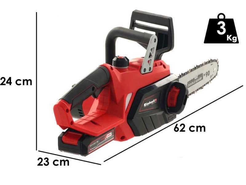 Elettrosega a batteria einhell GE-LC 18 Li PXC - SENZA BATTERIA E CARICABATTERIE