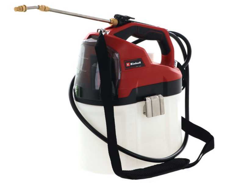  Einhell GE-WS 18/75 Li - Pompa irroratrice a tracolla a batteria - 18V - 7.5L - 2.5Ah