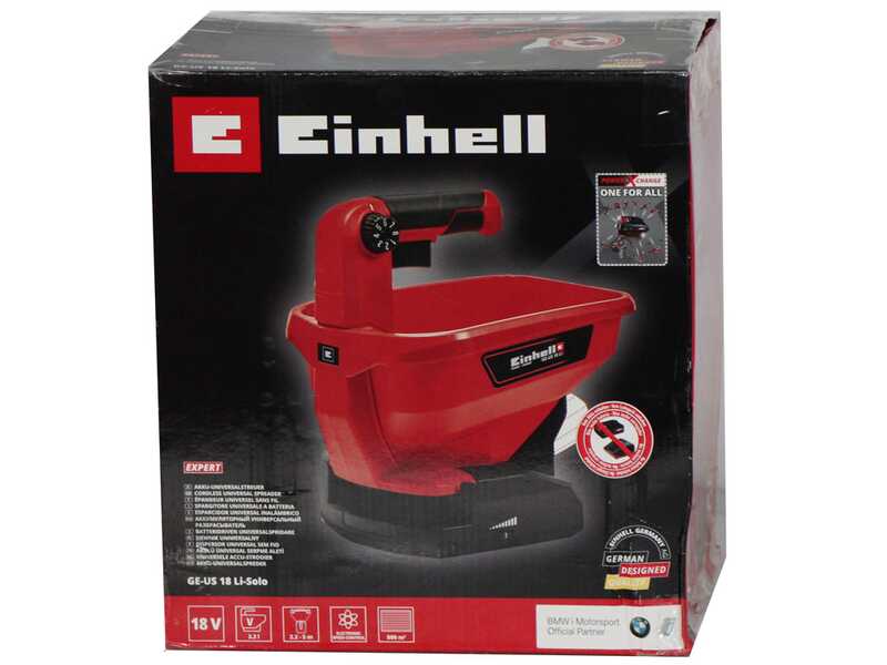 Einhell GE-US 18 Li - Spandiconcime a batteria - 18V 2.5Ah