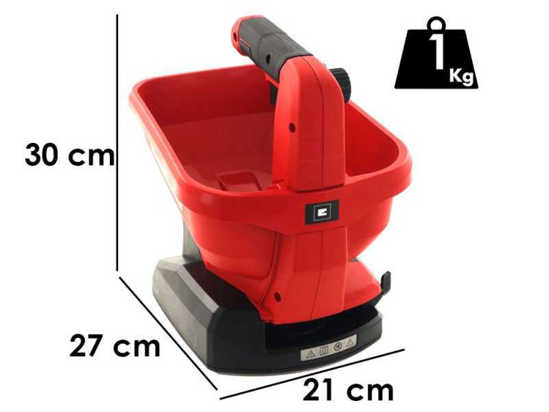 Einhell GE-US 18 Li - Spandiconcime a batteria - 2.5Ah 18V