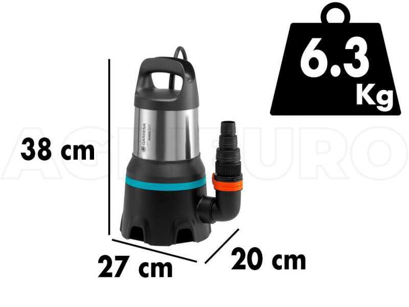 Gardena 20000 Aquasensor - Pompa sommersa per acque sporche
