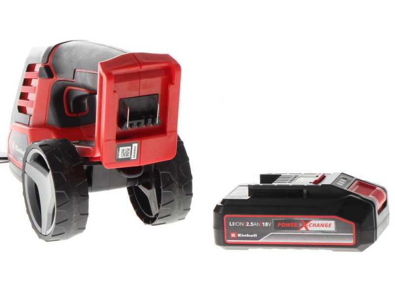 Einhell GE-CG 18/100 Li T - Forbice tagliaerba a batteria con asta - 18V 2.5Ah