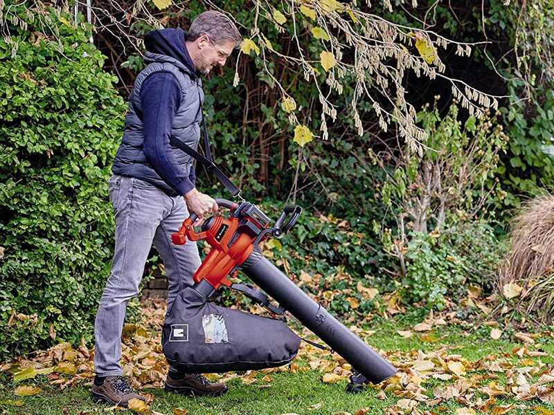 Soffiatore A Batteria Potente SOFFIATORE ASPIRATORE PER FOGLIE DOPPIA BATTERIA RICARICABILE 20V 2AH Soffiatore A Batteria Per Esterno - Foto 6