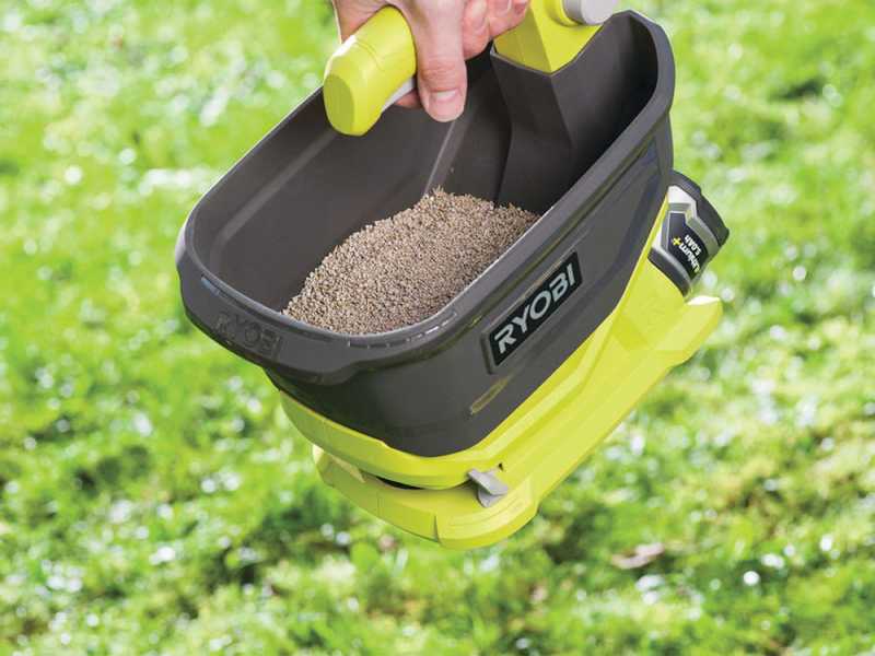 Ryobi OSS1800 - Spargitore a batteria - 18V 4Ah