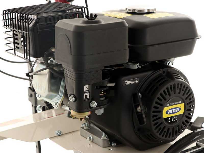 AMA MTZ100G - Motozappa a benzina 7 HP - Motore da 212cc