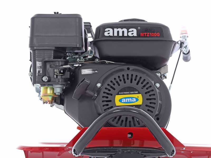AMA MTZ100G - Motozappa a benzina 7 HP - Motore da 212cc