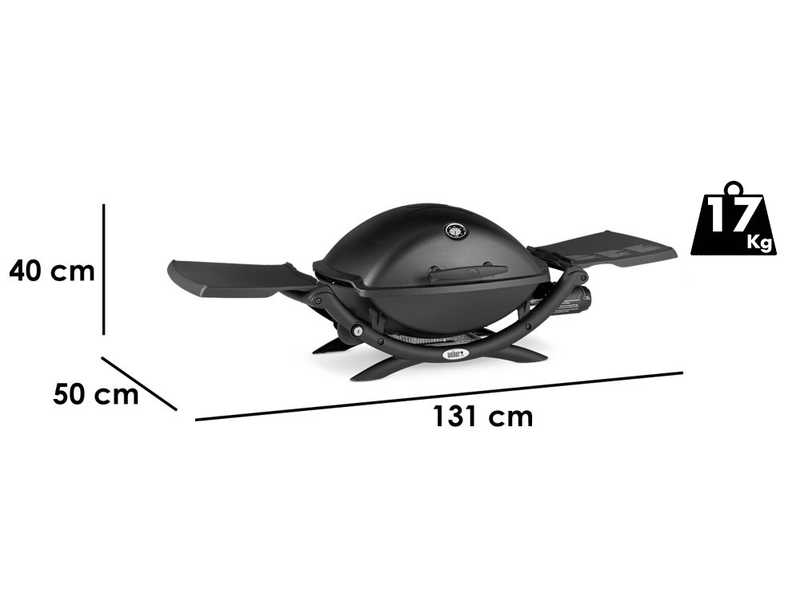 Weber Q2000 - Barbecue a gas portatile